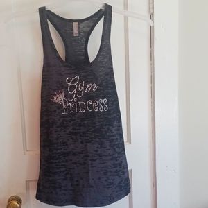 Ladies gym princess tank